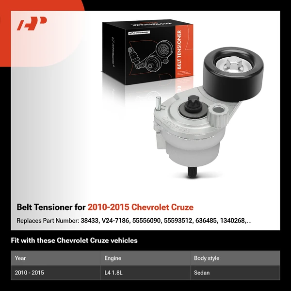 Belt Tensioner for 2010-2015 Chevrolet Cruze