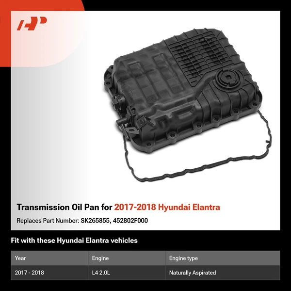 Transmission Oil Pan for 2017-2018 Hyundai Elantra