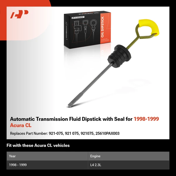 Automatic Transmission Fluid Dipstick with Seal for 1998-1999 Acura CL