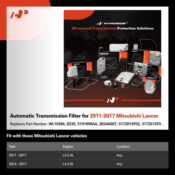 Automatic Transmission Filter for 2011-2017 Mitsubishi Lancer