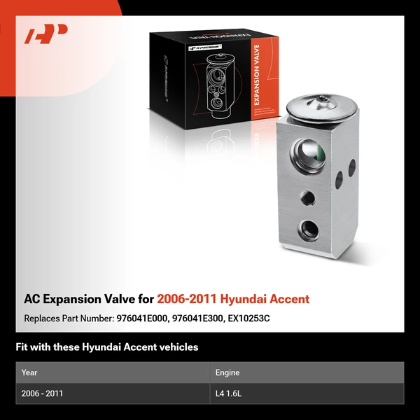 AC Expansion Valve for 2006-2011 Hyundai Accent