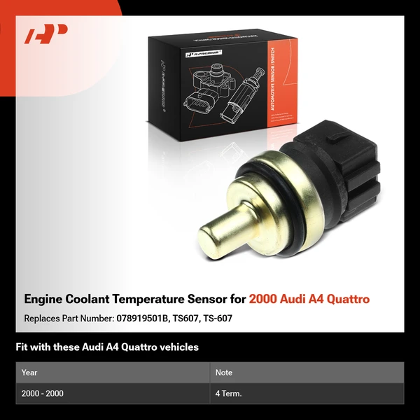 Engine Coolant Temperature Sensor for 2000 Audi A4 Quattro