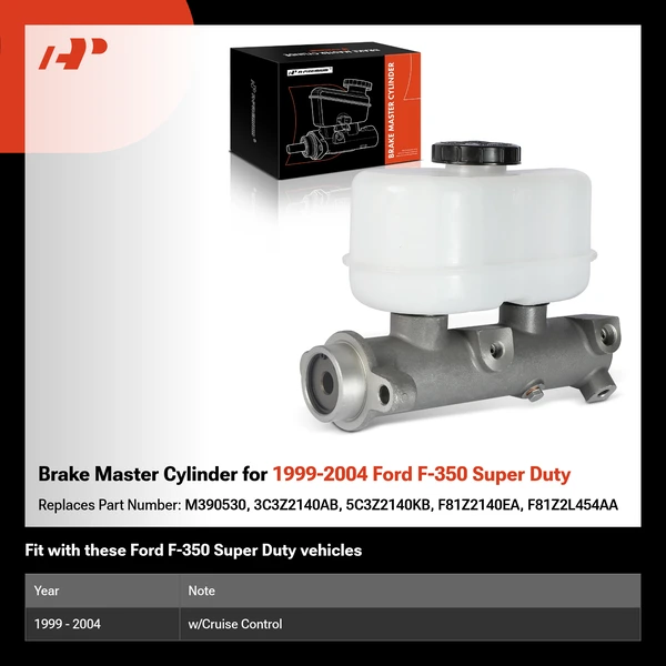 Brake Master Cylinder for 1999-2004 Ford F-350 Super Duty