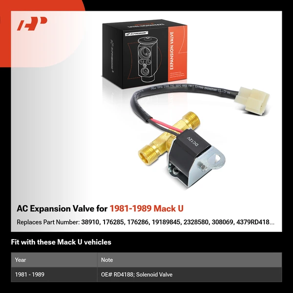 AC Expansion Valve for 1981-1989 Mack U