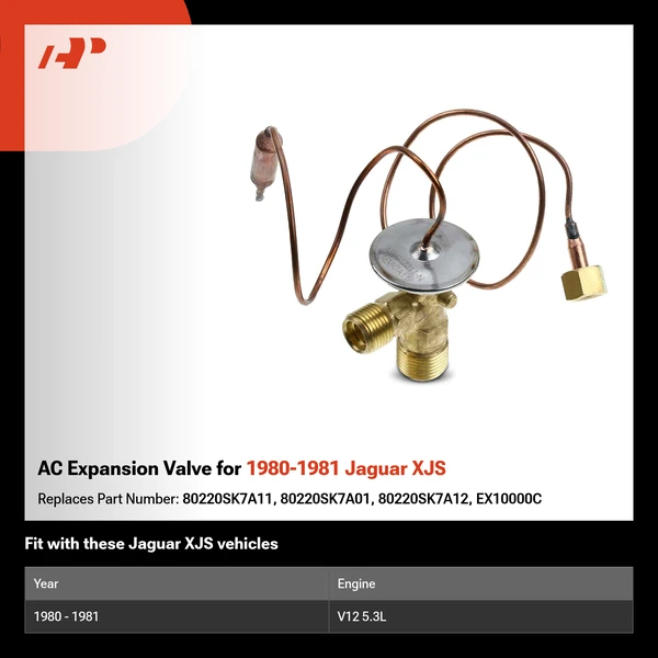 AC Expansion Valve for 1980-1981 Jaguar XJS