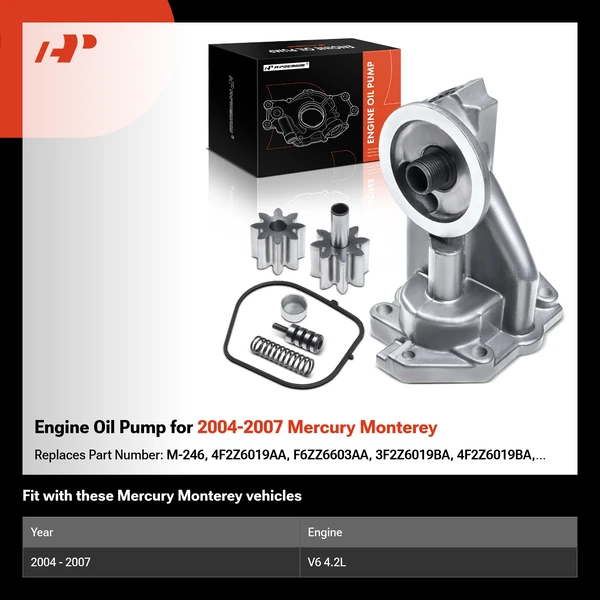 Engine Oil Pump for 2004-2007 Mercury Monterey