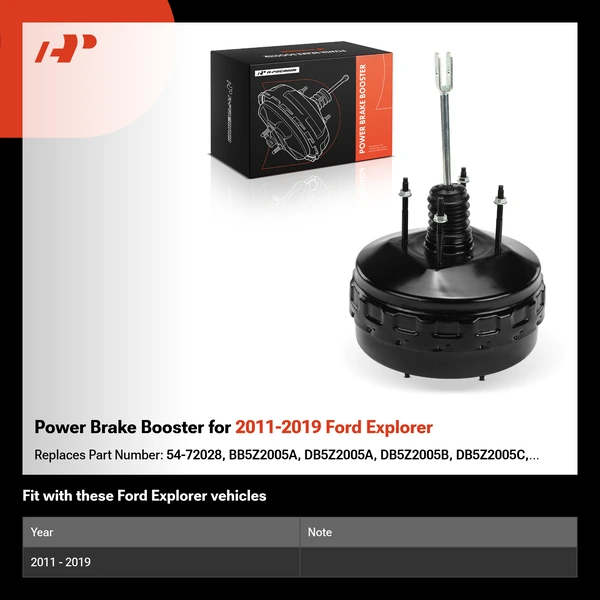 Power Brake Booster for 2011-2019 Ford Explorer