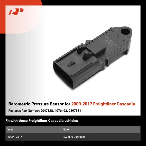 Barometric Pressure Sensor for 2009-2017 Freightliner Cascadia