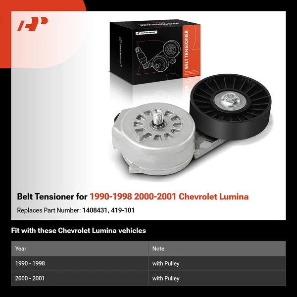 Belt Tensioner for 1990-1998 2000-2001 Chevrolet Lumina