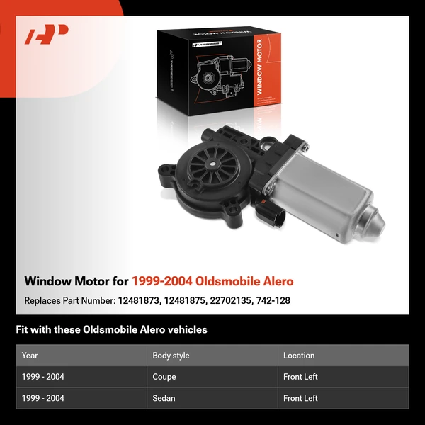 Window Motor for 1999-2004 Oldsmobile Alero