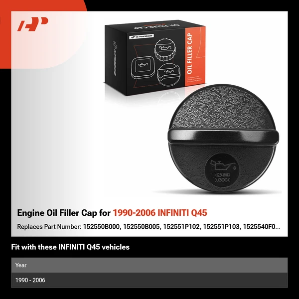 Engine Oil Filler Cap for 1990-2006 INFINITI Q45