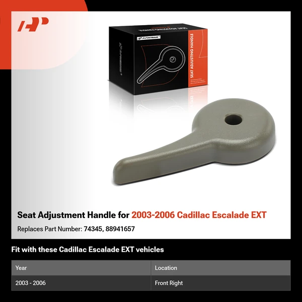 Seat Adjustment Handle for 2003-2006 Cadillac Escalade EXT