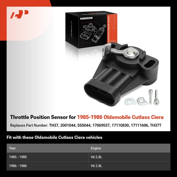Throttle Position Sensor for 1985-1986 Oldsmobile Cutlass Ciera