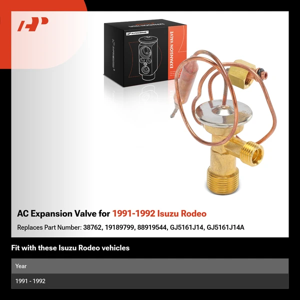AC Expansion Valve for 1991-1992 Isuzu Rodeo