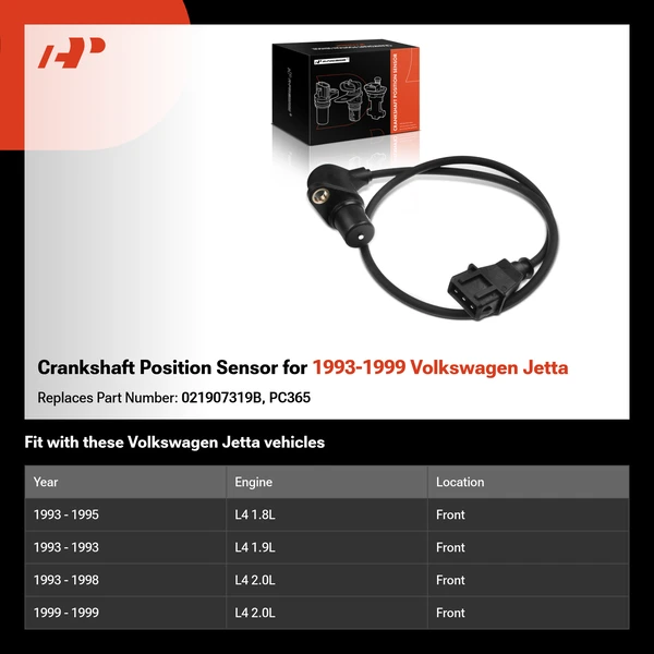 Crankshaft Position Sensor for 1993-1999 Volkswagen Jetta
