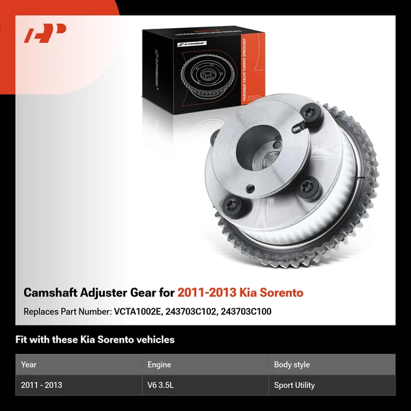 Camshaft Adjuster Gear for 2011-2013 Kia Sorento