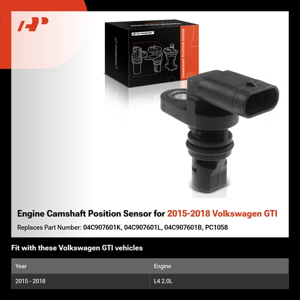 Engine Camshaft Position Sensor for 2015-2018 Volkswagen GTI