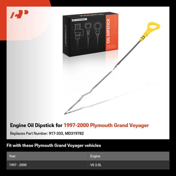 Engine Oil Dipstick for 1997-2000 Plymouth Grand Voyager