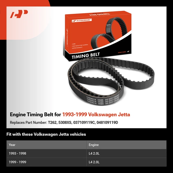 Engine Timing Belt for 1993-1999 Volkswagen Jetta