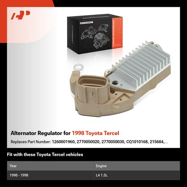 Alternator Regulator for 1998 Toyota Tercel