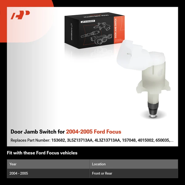 Door Jamb Switch for 2004-2005 Ford Focus