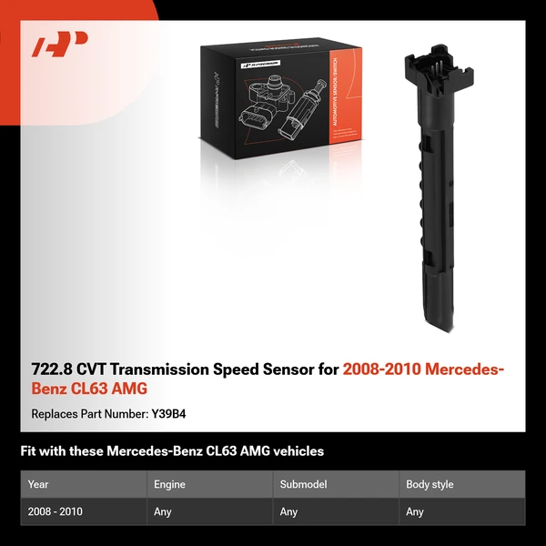 722.8 CVT Transmission Speed Sensor for 2008-2010 Mercedes-Benz CL63 AMG