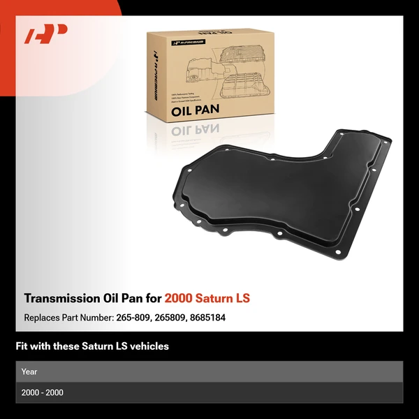 Transmission Oil Pan for 2000 Saturn LS