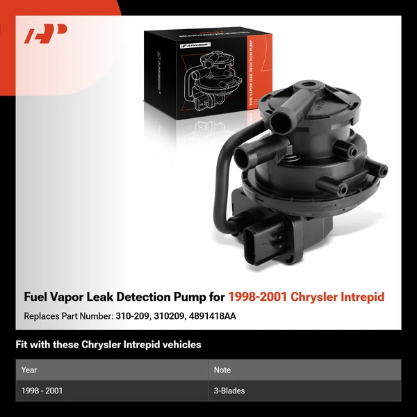 Fuel Vapor Leak Detection Pump for 1998-2001 Chrysler Intrepid
