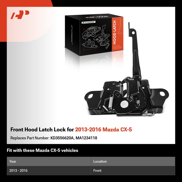 Front Hood Latch Lock for 2013-2016 Mazda CX-5