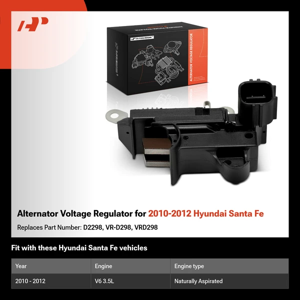 Alternator Voltage Regulator for 2010-2012 Hyundai Santa Fe