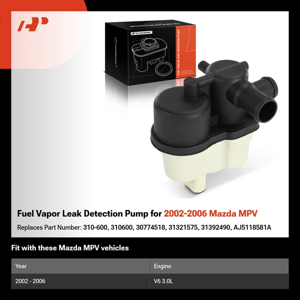 Fuel Vapor Leak Detection Pump for 2002-2006 Mazda MPV