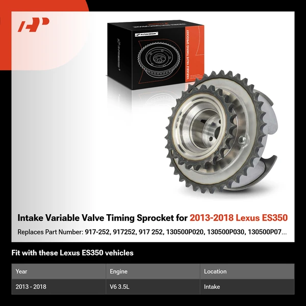 Intake Variable Valve Timing Sprocket for 2013-2018 Lexus ES350
