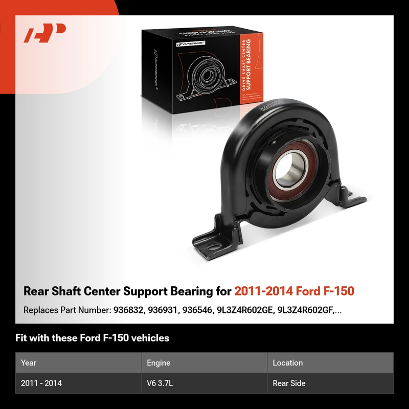 Rear Shaft Center Support Bearing for 2011-2014 Ford F-150