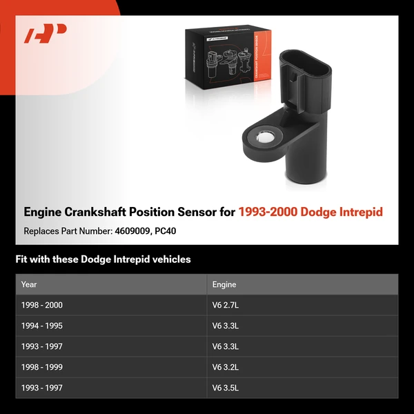 Engine Crankshaft Position Sensor for 1993-2000 Dodge Intrepid