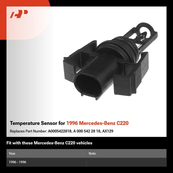 Temperature Sensor for 1996 Mercedes-Benz C220
