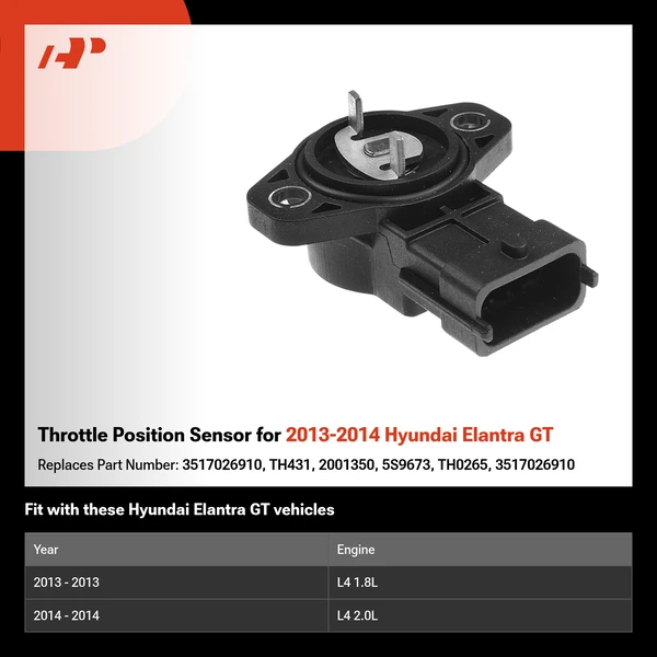 Throttle Position Sensor for 2013-2014 Hyundai Elantra GT