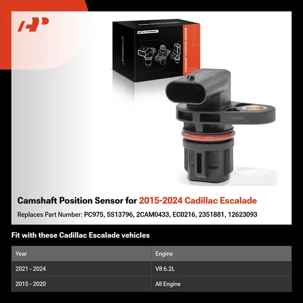 Camshaft Position Sensor for 2015-2024 Cadillac Escalade