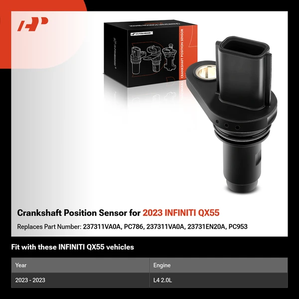 Crankshaft Position Sensor for 2023 INFINITI QX55