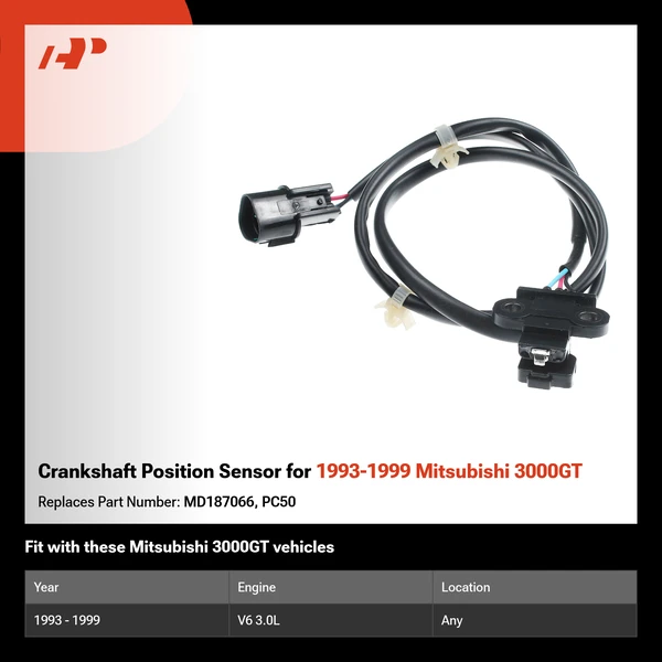 Crankshaft Position Sensor for 1993-1999 Mitsubishi 3000GT
