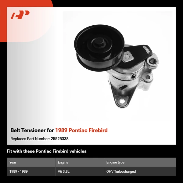 Belt Tensioner for 1989 Pontiac Firebird