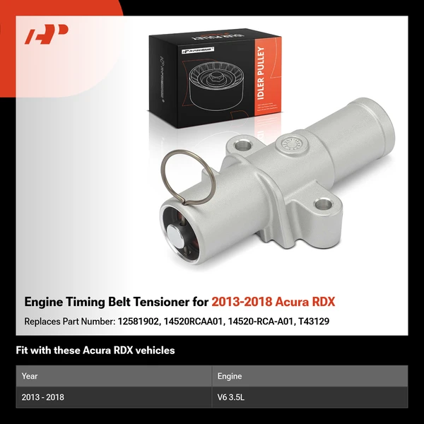 Engine Timing Belt Tensioner for 2013-2018 Acura RDX