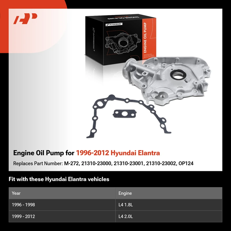 Engine Oil Pump for 1996-2012 Hyundai Elantra