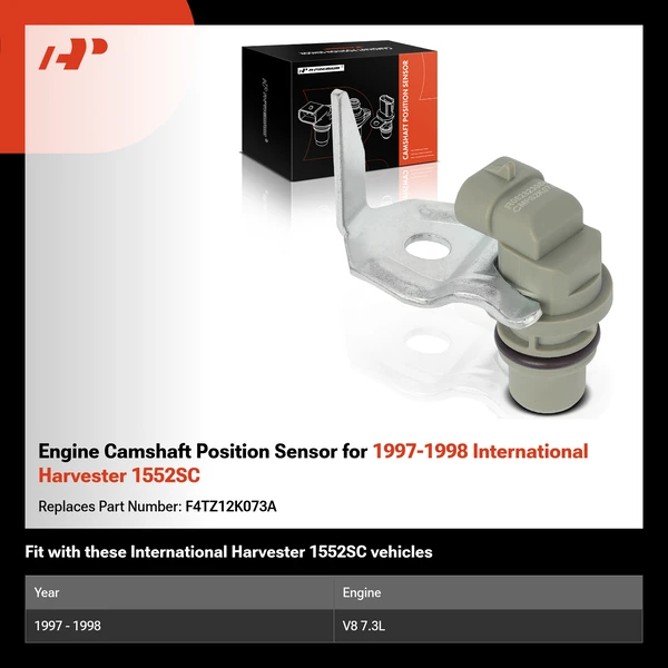 Engine Camshaft Position Sensor for 1997-1998 International Harvester 1552SC