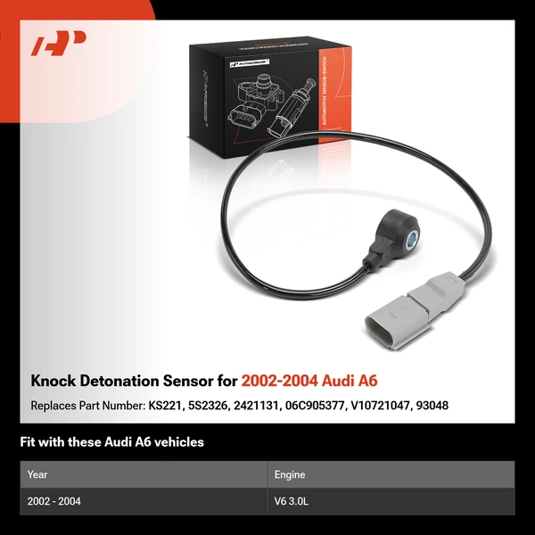 Knock Detonation Sensor for 2002-2004 Audi A6
