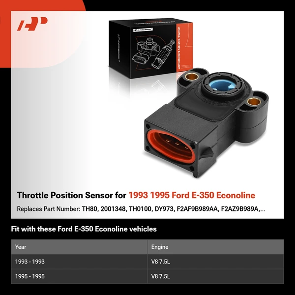 Throttle Position Sensor for 1993 1995 Ford E-350 Econoline