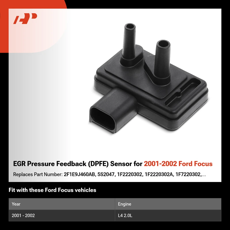 EGR Pressure Feedback (DPFE) Sensor for 2001-2002 Ford Focus