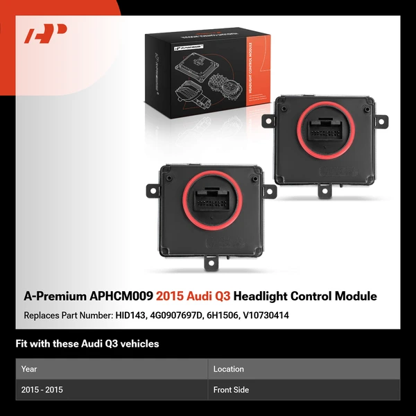 A-Premium APHCM009 2015 Audi Q3 Headlight Control Module