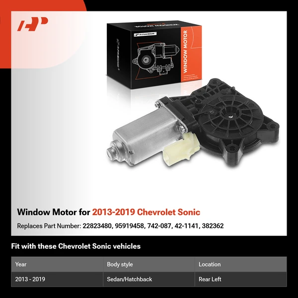 Window Motor for 2013-2019 Chevrolet Sonic