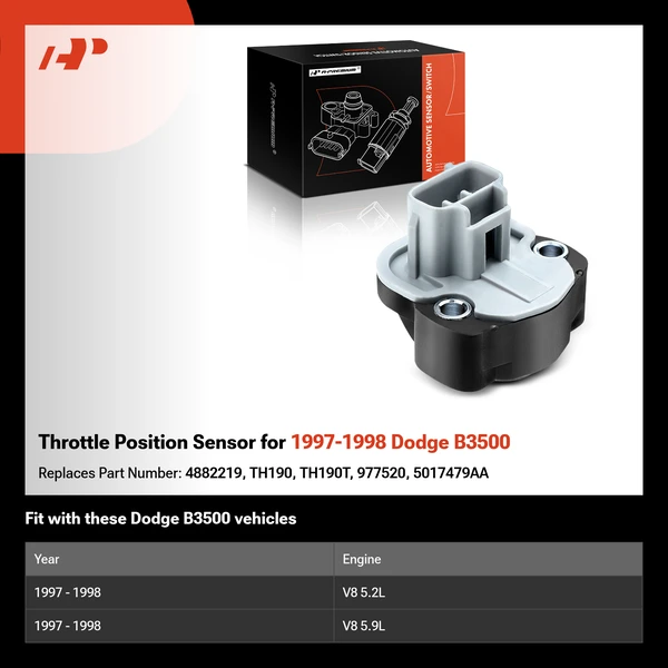 Throttle Position Sensor for 1997-1998 Dodge B3500