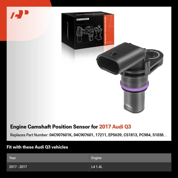 Engine Camshaft Position Sensor for 2017 Audi Q3